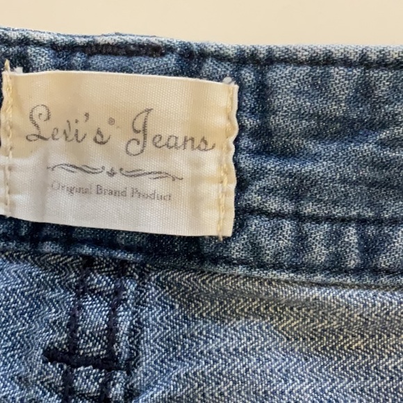 Levi's Blue Flare Wide Leg Jeans, women’s, hi rise size 10 - Picture 11 of 11